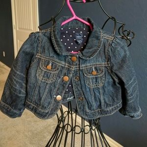 Gap Jean Jacket 6-12M